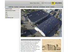 Tablet Screenshot of hector-egger.ch